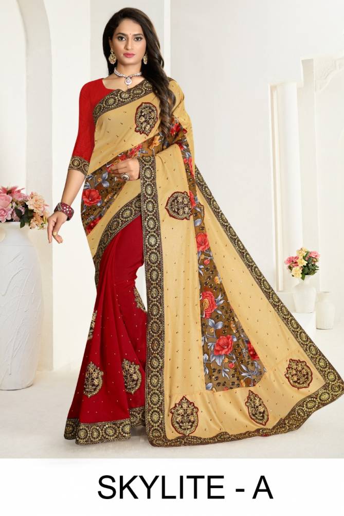 Ronisha Skylite Latest Designer Casual Wear Silk Sarees Collection
